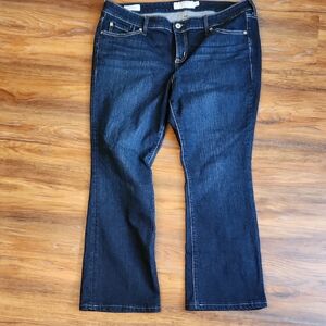 Torrid Dark Blue Slim Bootcut Jeans, 18S